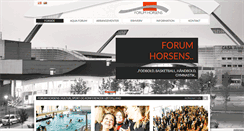 Desktop Screenshot of forumhorsens.dk